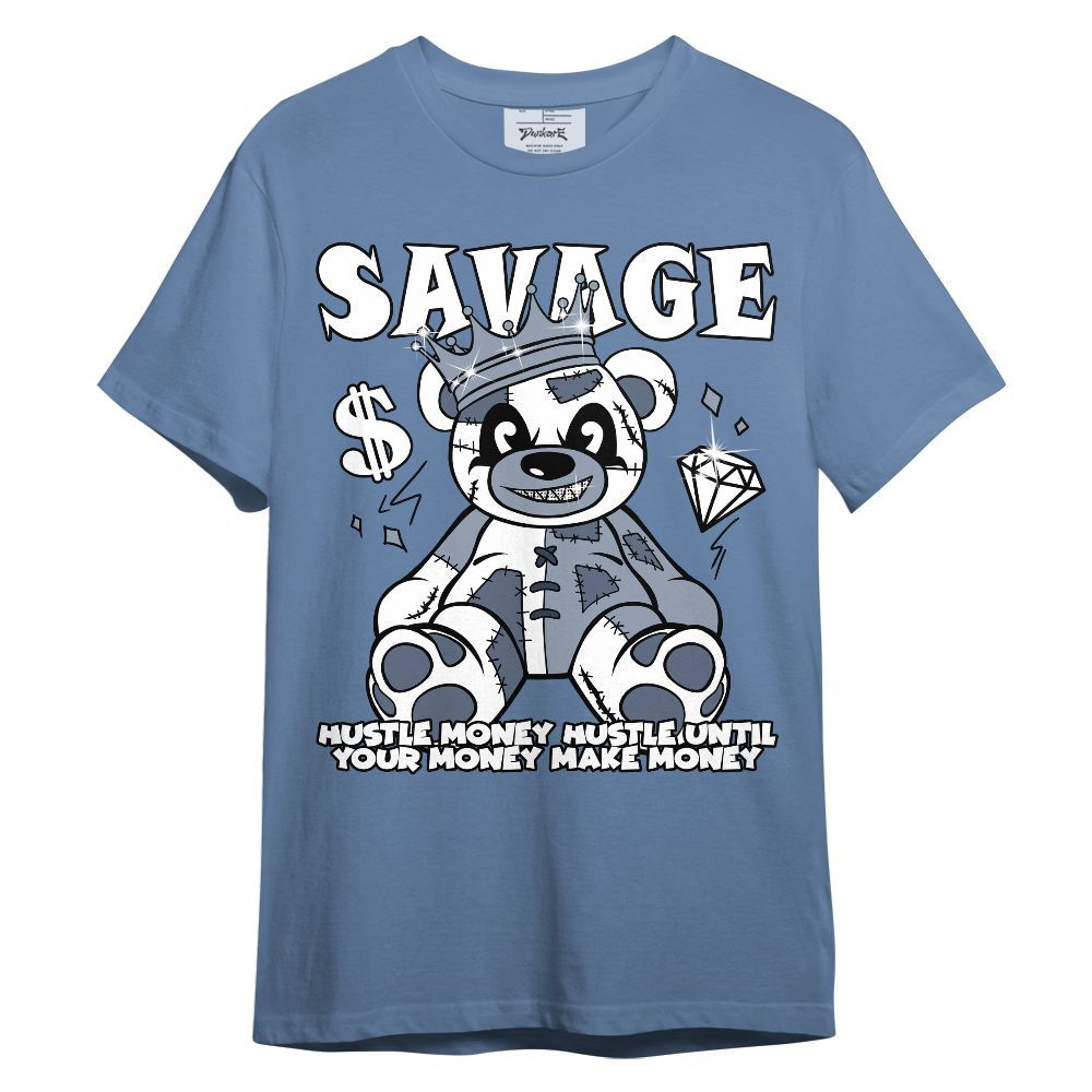 Shirt To Match Low Diffused Blue 11s - Savages Bear Unisex Shirt