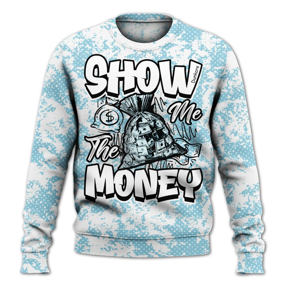 Sweatshirt To Match Dunk High Homer Simpson - Show Me The Money Retro All Over Print