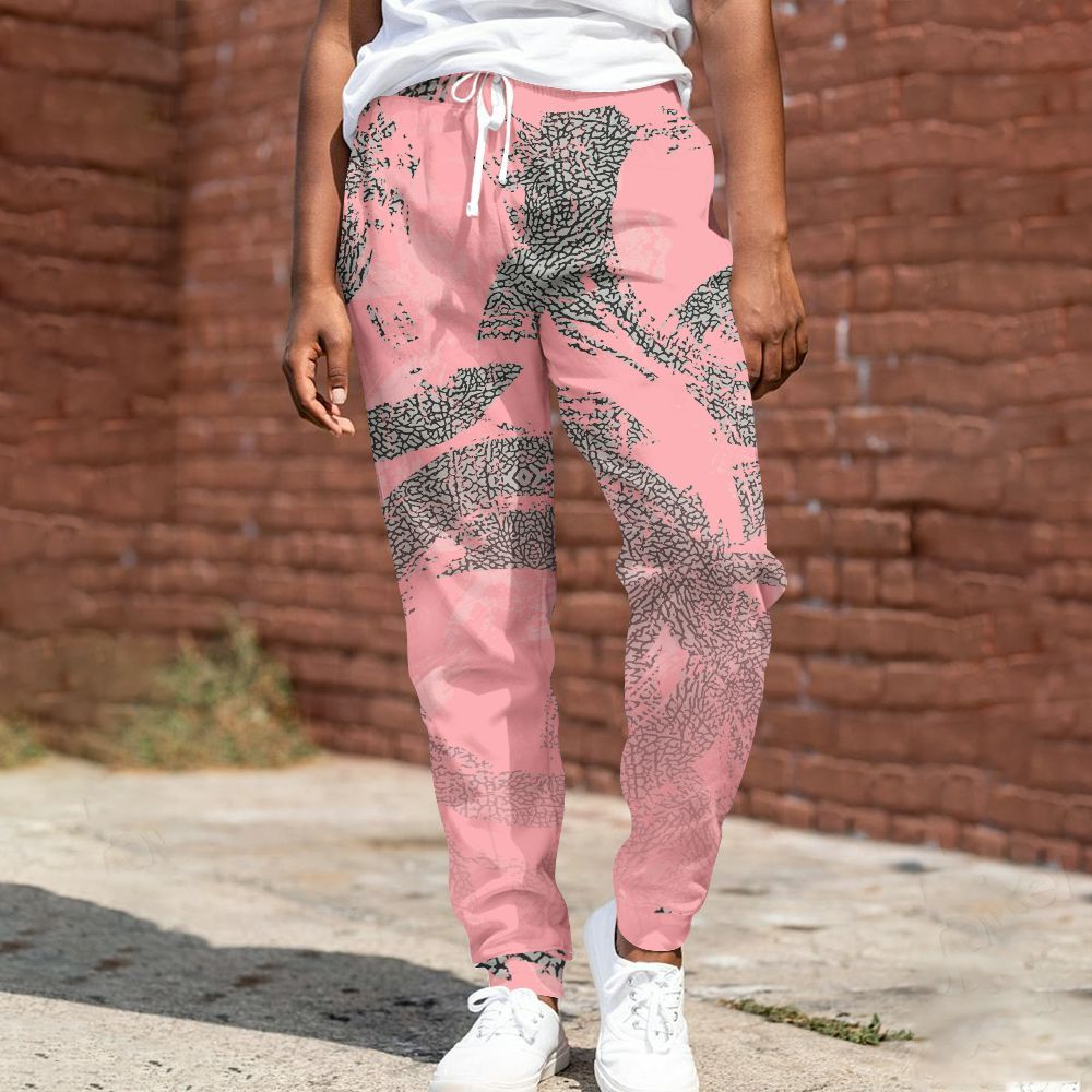 Sweatpant To Match Retro Wings 3s - Circle Slpash All Over Print