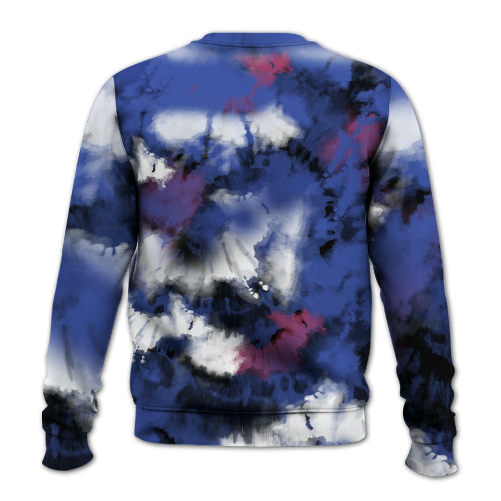 Sweatshirt To Match Air Griffey Max USA Red White Blue 1s - God Blessed Tie Dye All Over Print