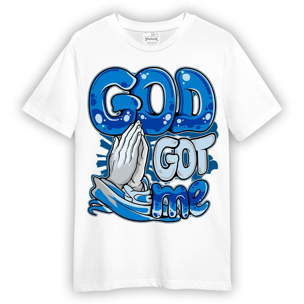 Shirt To Match Industrial Blue 4s - God's Gotten Graphic Shirt Unisex