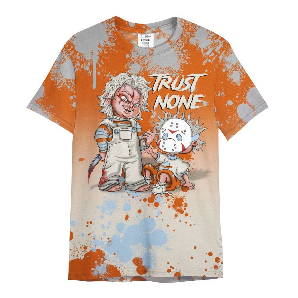 Shirt To Match SE Craft 5s - Trust No One Scary All Over Print