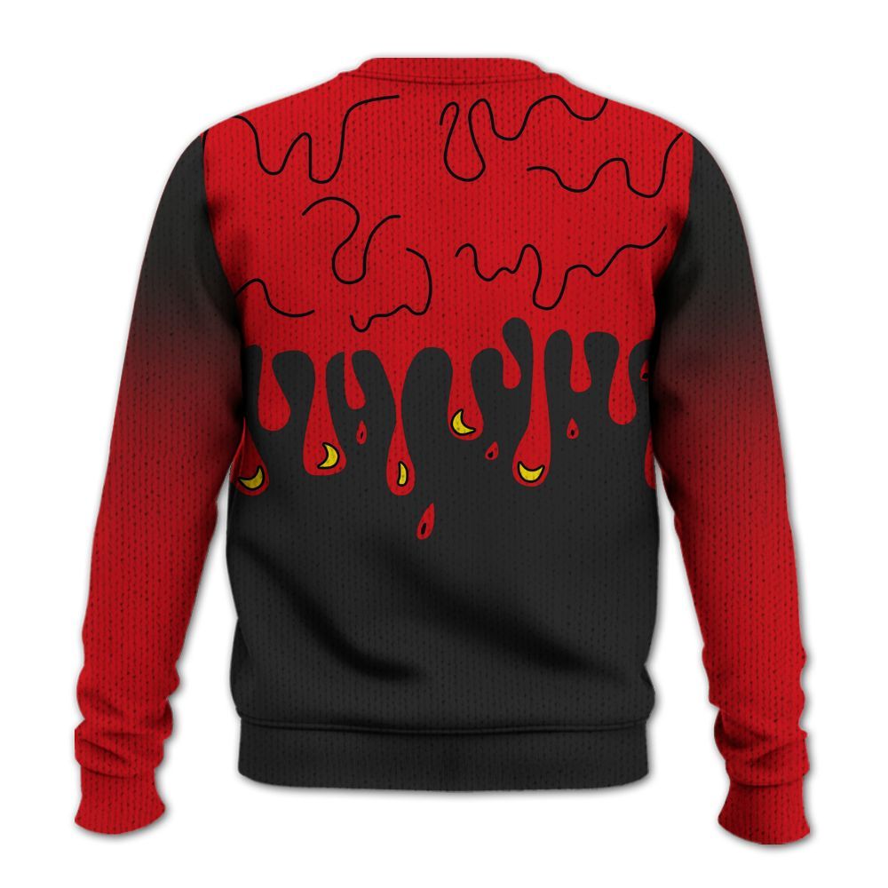 Sweater To Match Ferrari 14s - Trust No One Drip Graphic