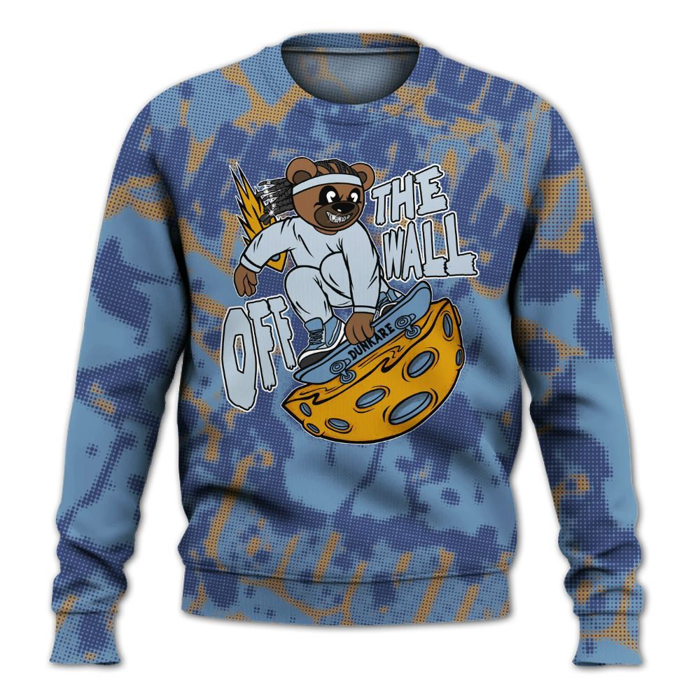 Sweatshirt To Match High OG First In Flight 1s - Quirky Bear Street All Over Print