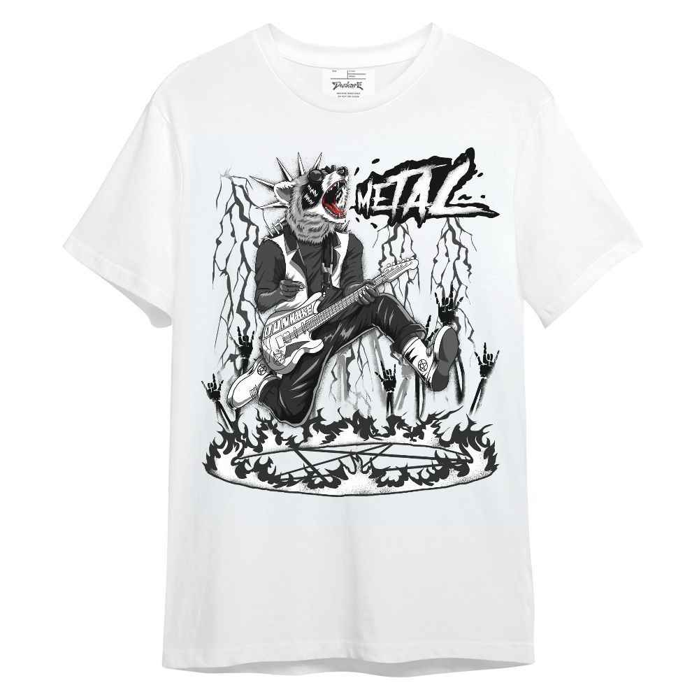 Shirt To Match Black Cat NET 4s - Punk Rock Raccoon Unisex Shirt