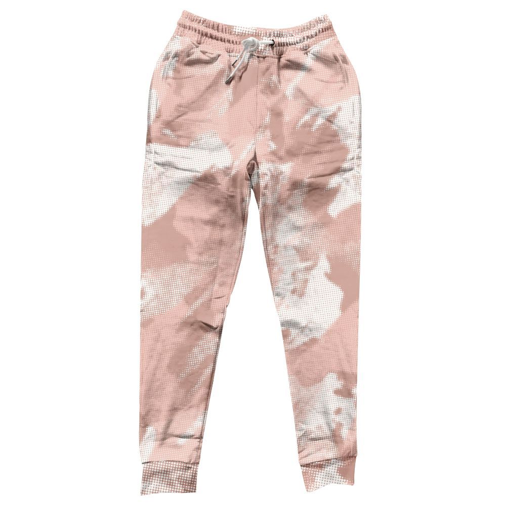 Sweatpant To Match Low Legend Pink 11s - Abstract Halftone Graphic All Over Print