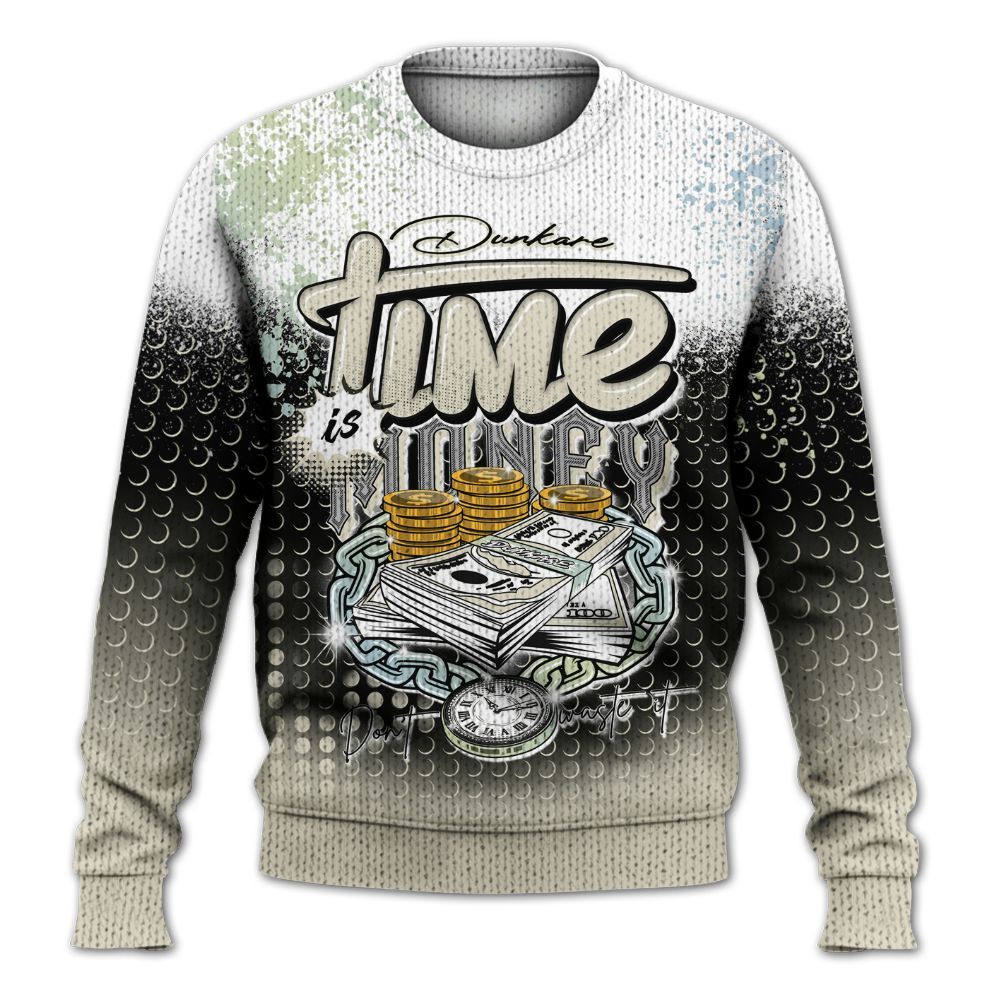 Knitted Sweater To Match Joins Year Of The Snake 5s - Halftone Time Is Money