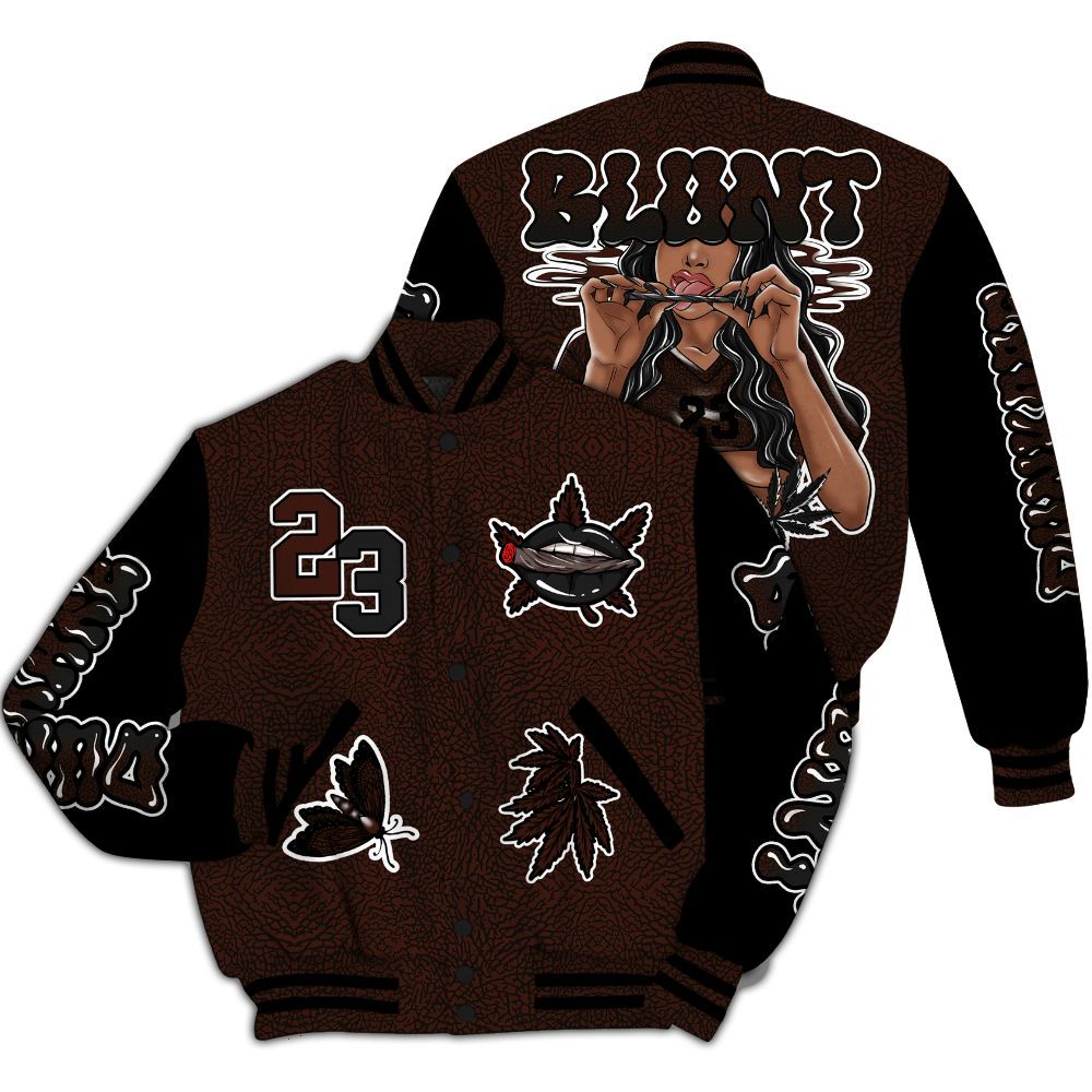 Varsity Jacket To Match Air Force 1 Low Halloween Skull 2024 - Bluntz Unique All Over Print