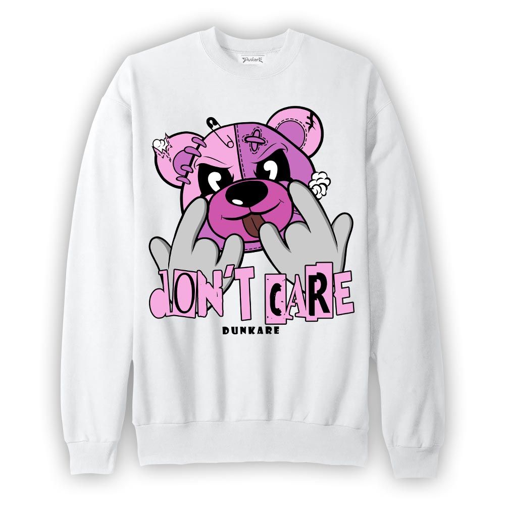 Sweatshirt To match Hyper Violet 4s Sweatshirt - Careless Bear Graphic