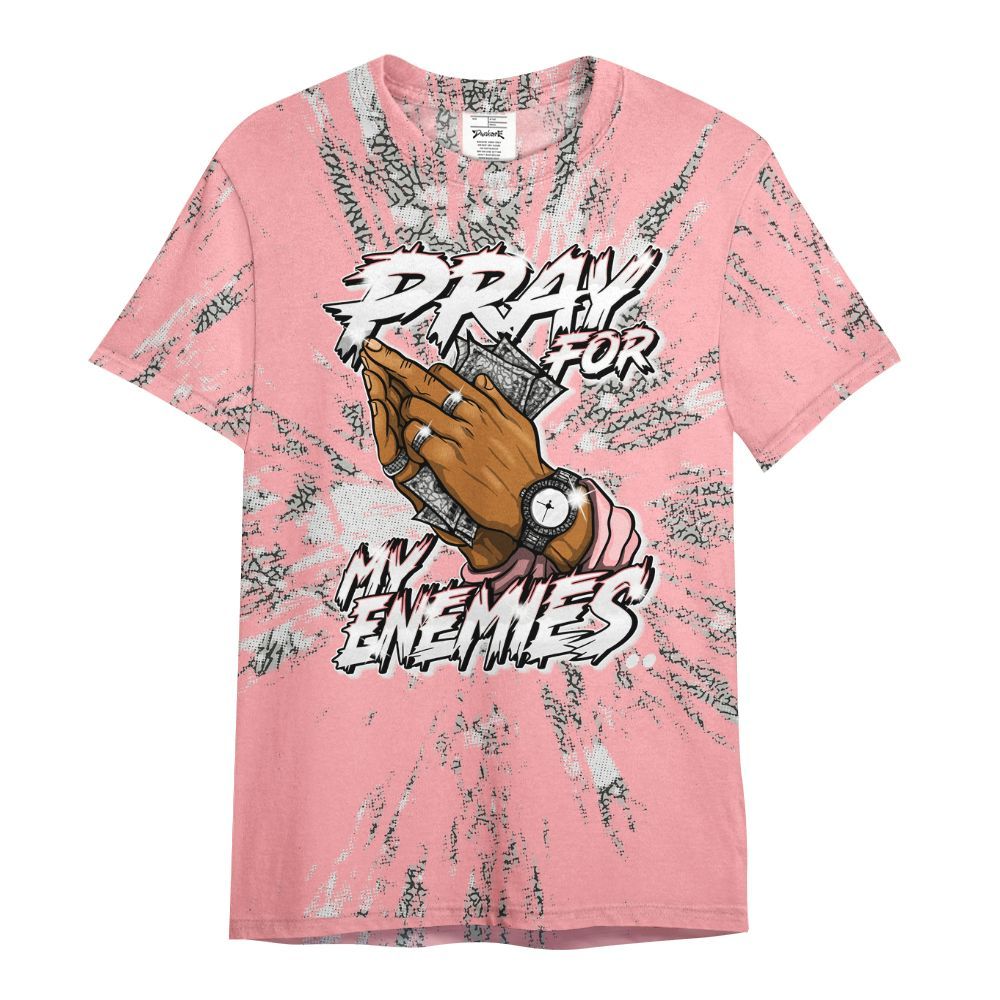 Shirt To Match Retro Wings 3s - Prayed For Enemies Graphic Luxury All Over Print