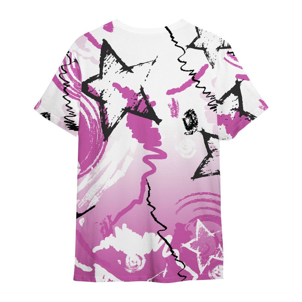Shirt To Match Hyper Violet 4s - Grind Shine Later Drip All Over Print