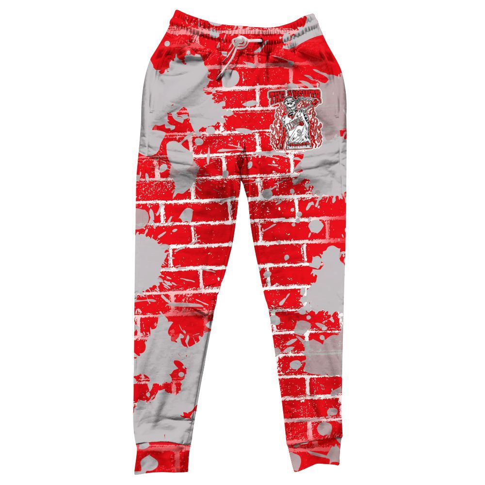 Sweatpant To Match Air Max 1 Low Poly - Allen Answer Skeleton Brick All Over Print