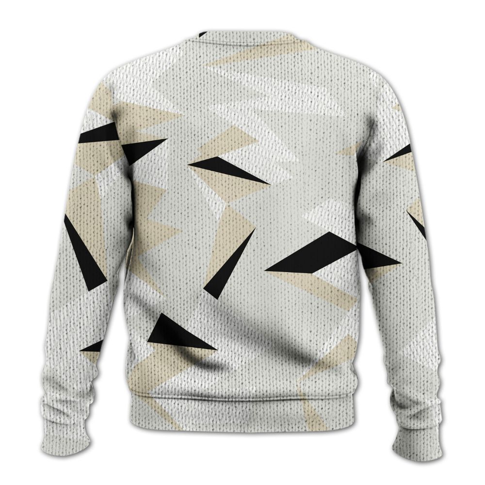 Sweater To Match Grand Finale 11s Shirt, Geometric Camouflage Pattern Graphic