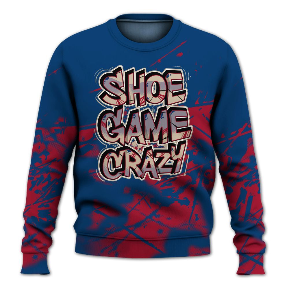 Sweatshirt To Match Rare Air 4s - Shoe Game Crazy Graphic All Over Print