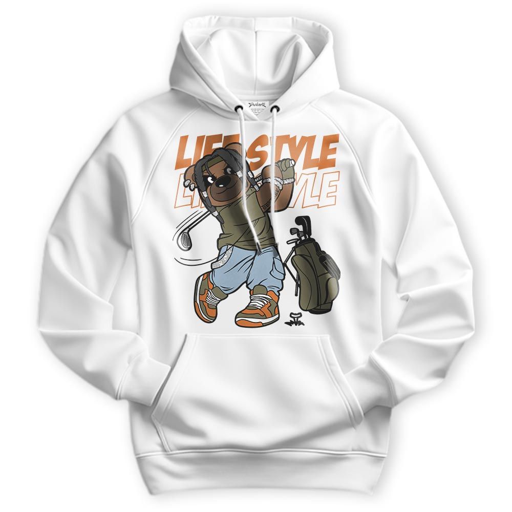 Sweatshirt To Match Olive 5s Hoodie - Way Of Living Bear Hoodie Unisex