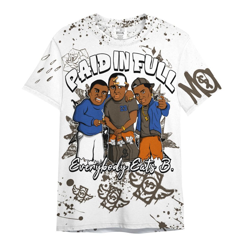 Shirt To Match Palermo GS League - Everybody Paid In Full Crayon All Over Print