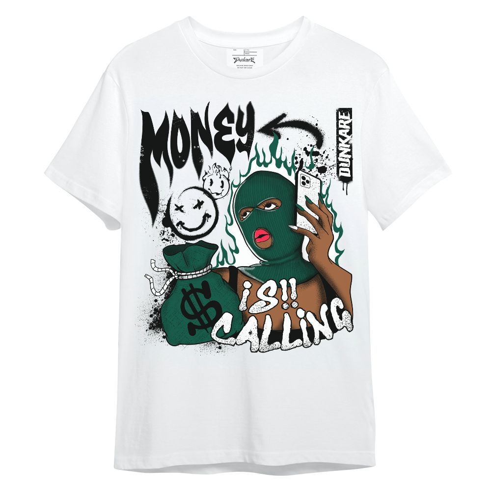 Shirt To Match Oxidized Green 4s - Money Is Calling Graphic Unisex Shirt
