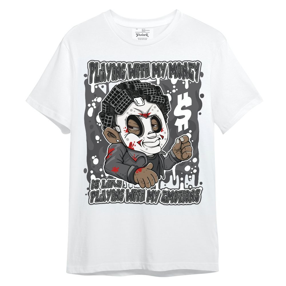 Shirt To Match White Thunder 4s - Playing With My Money Graphic Unisex Shirt
