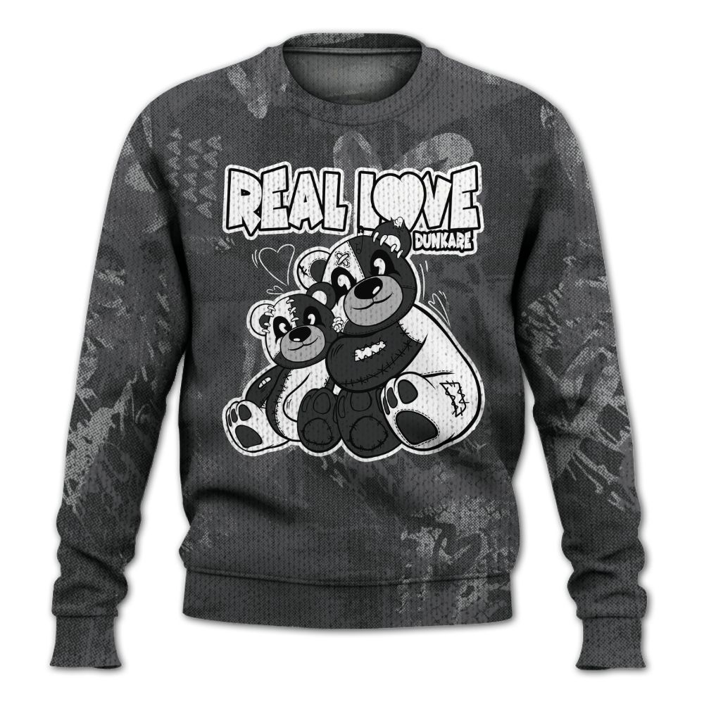 Knitted Sweater To Match White Thunder 4s - Sincere Fondness Bear