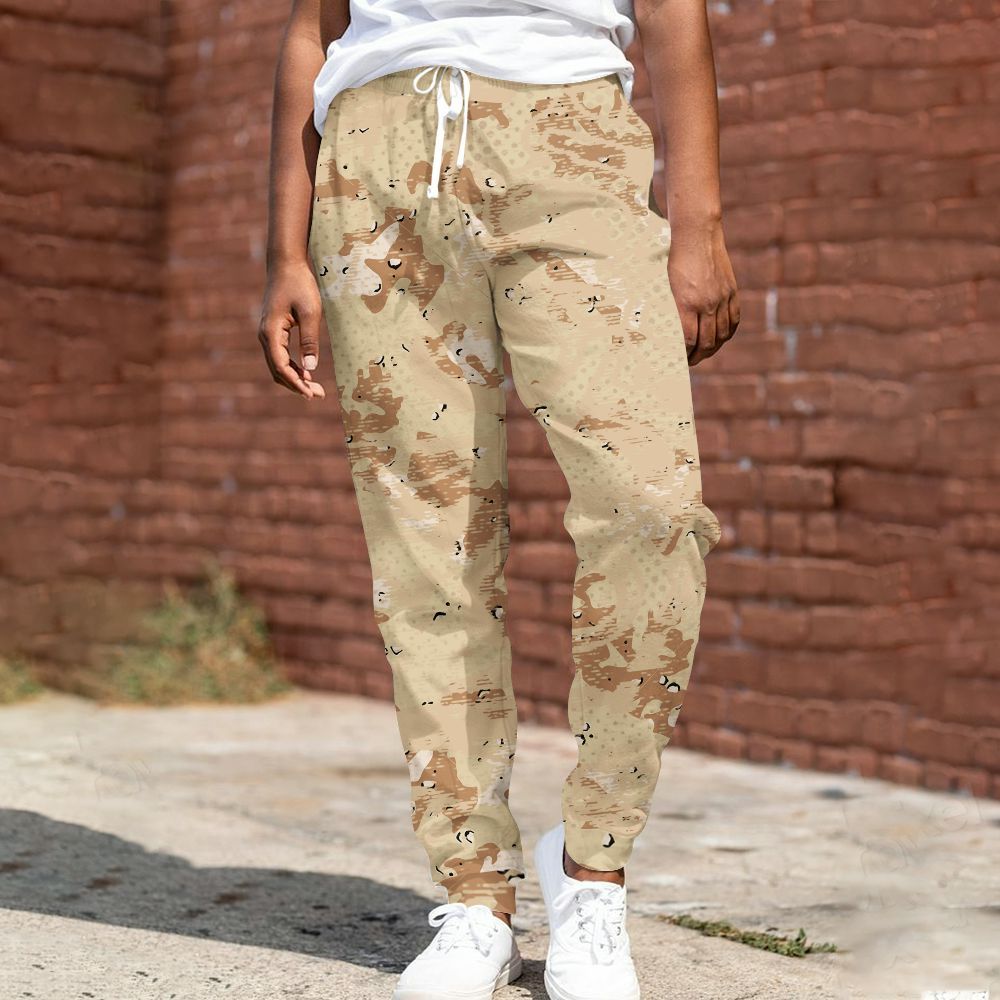 Sweatpant To Match Desert Camo 3s - Avant Garde Graphic All Over Print