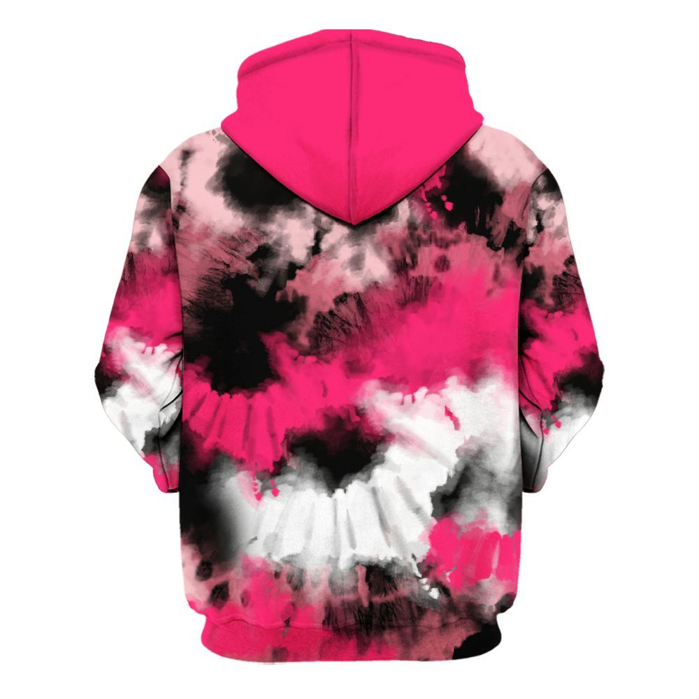 Hoodie To Match A'One Hyper Pink Shirt, Tie Dye FK Around Find Out All Over Print