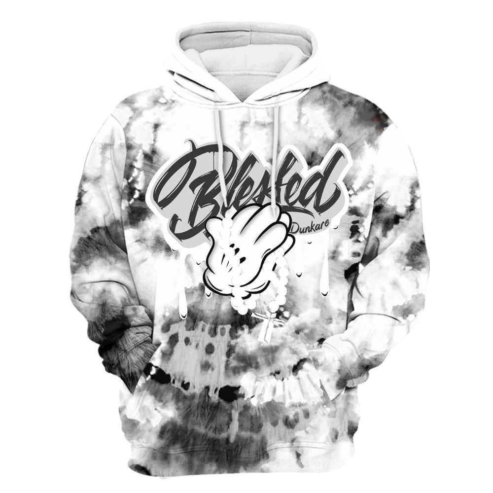 Hoodie To Match Kobe 9 EM Protro Halo - God Blessed Tie Dye All Over Print