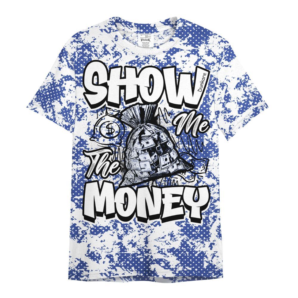 Shirt To Match Air Griffey Max USA Red White Blue 1s - Show Me The Money Retro All Over Print