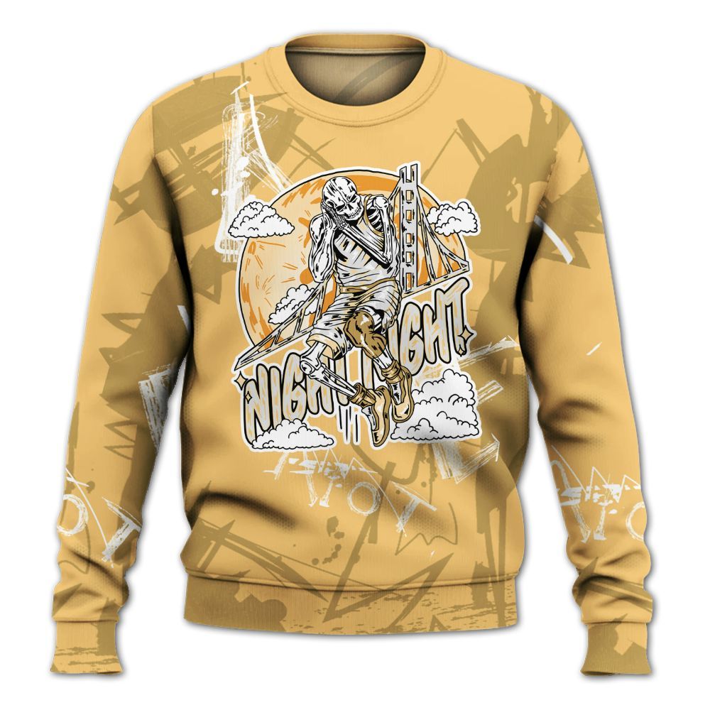 Sweatshirt To Match Craft Paris 6s - Seeya Skeleton Messyz All Over Print