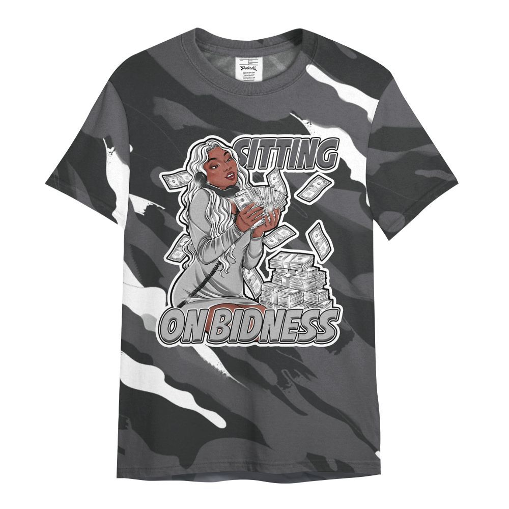 Shirt To Match White Thunder 4s - Bidness Colored All Over Print