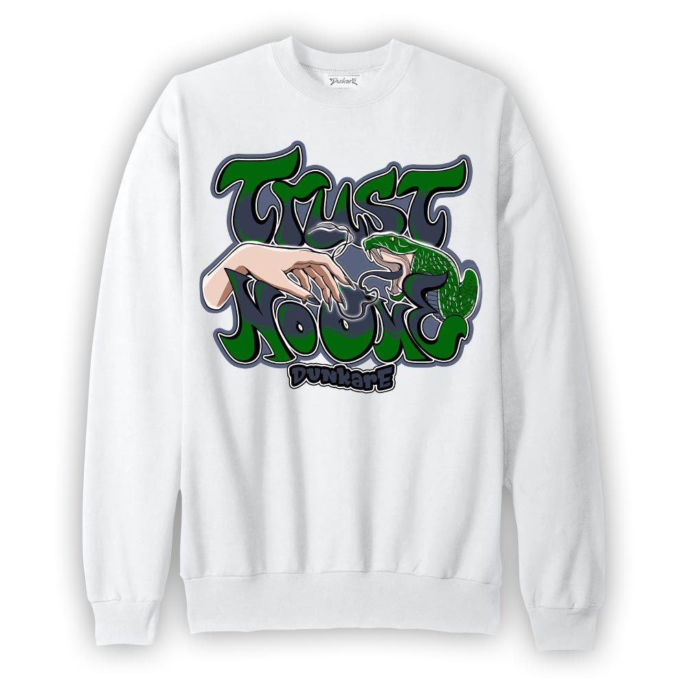 Sweatshirt To match Midnight Navy 13s Sweatshirt - Trust No One Graffiti Graphic 1605 NMP