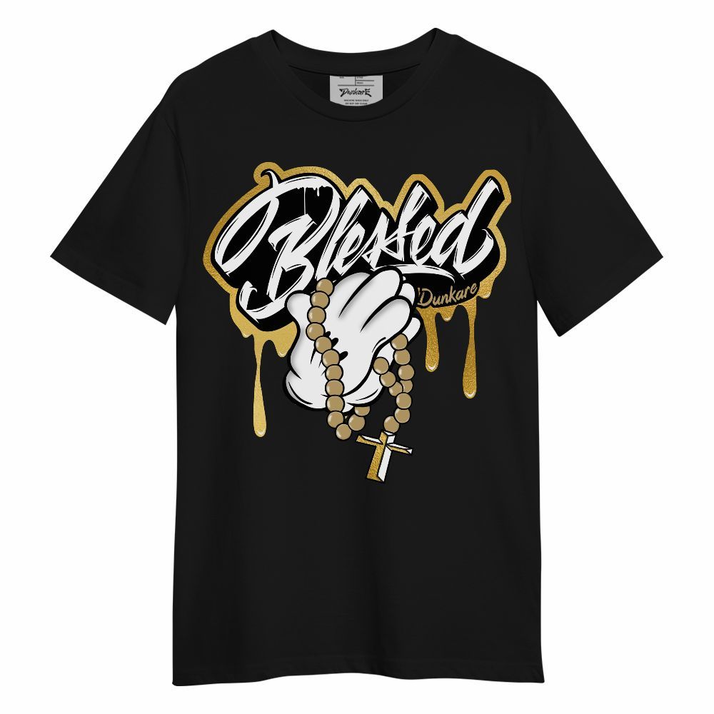 Shirt To Match Mother’s Day 11s - God Blessed Drip Graphic