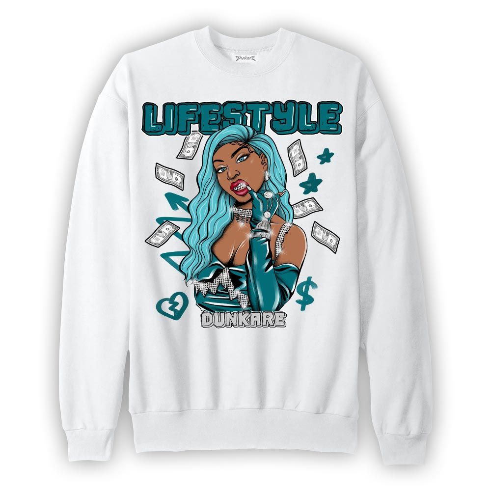 Sweatshirt To match Oxidized Green 4s Sweatshirt - Life Style Unique Graphic