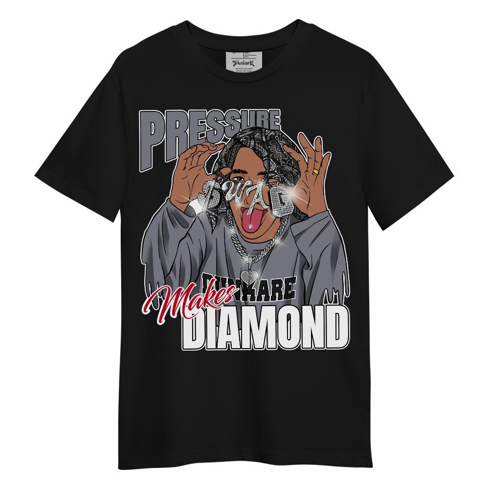 Shirt To Match Retro Black Flint 13s - Pressures Makes Shirt To Match Unisex Shirt