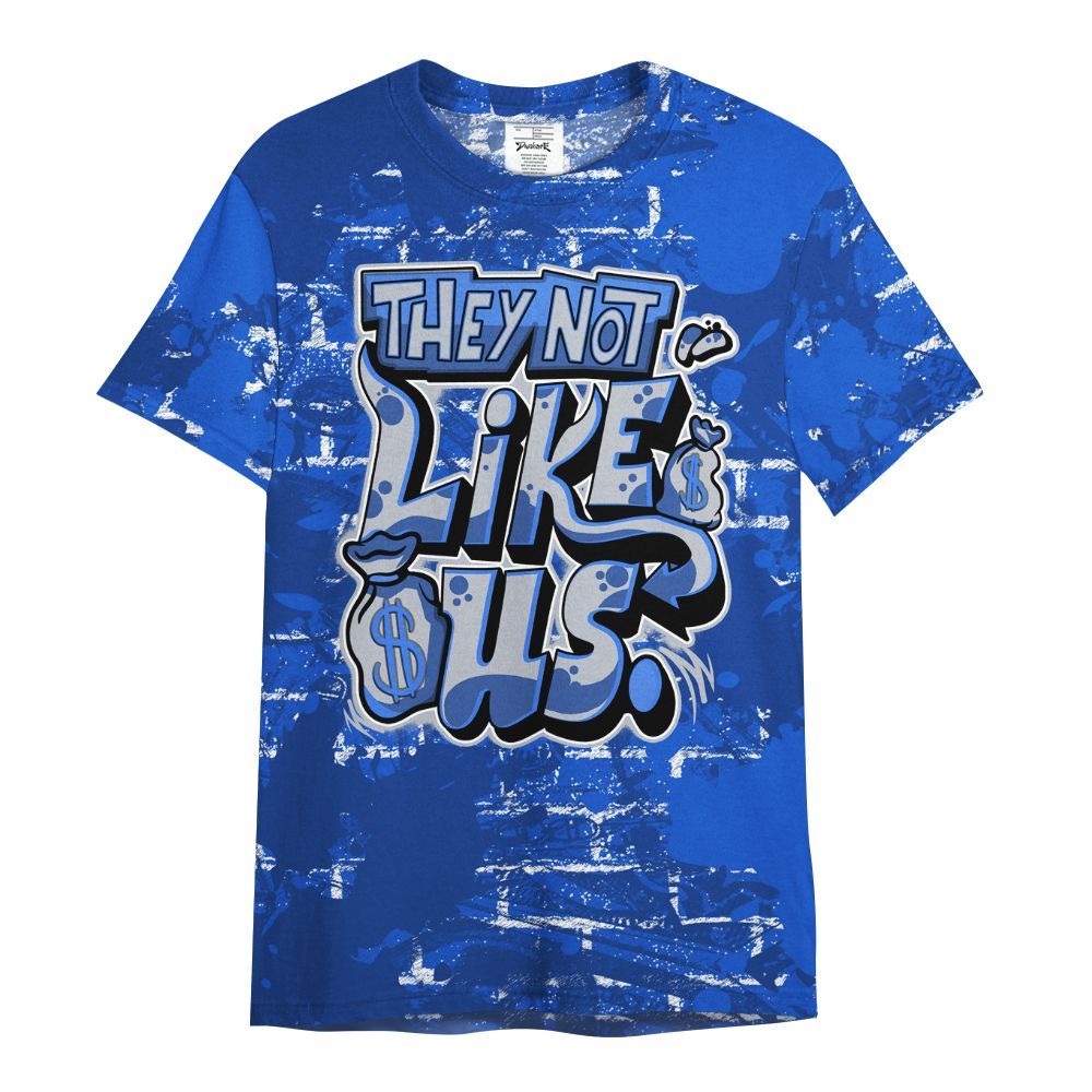 Shirt To Match Air Foamposite One Royal - Dislike Us Graphic Street Art All Over Print