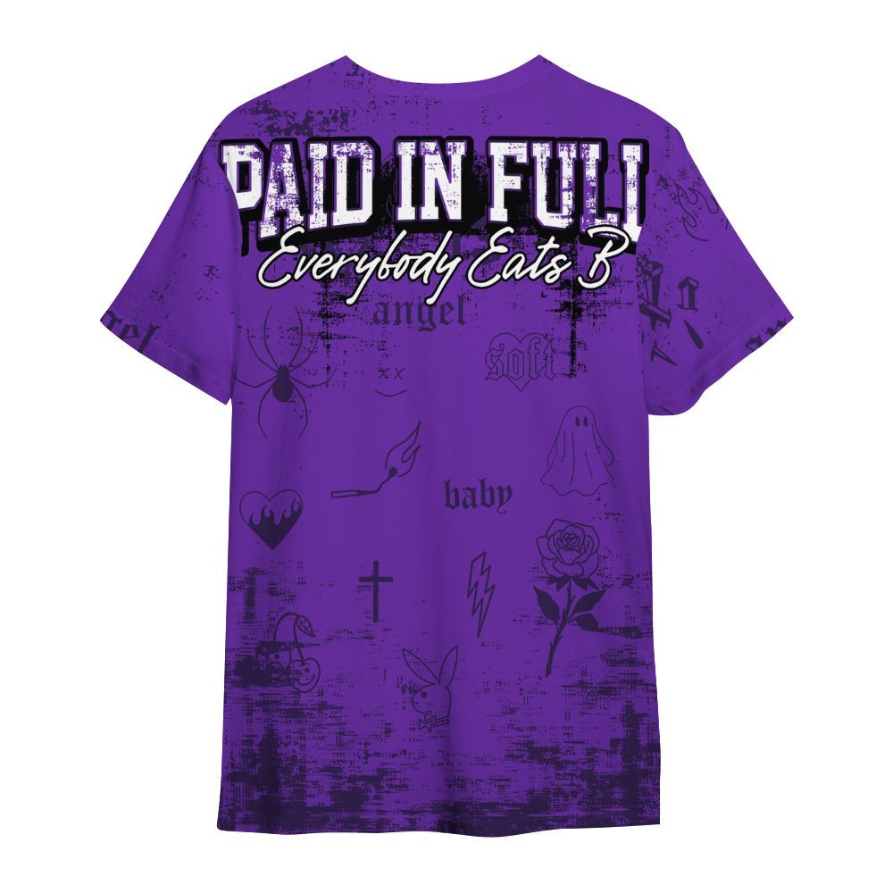 Shirt To Match Kobe 9 Elite Low Moonwalker - Paid In Full Money All Over Print