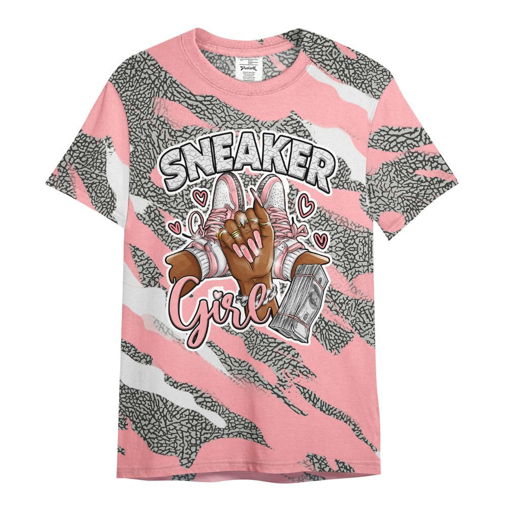 Shirt To Match Retro Wings 3s - Sneakerz Girlz Colored All Over Print