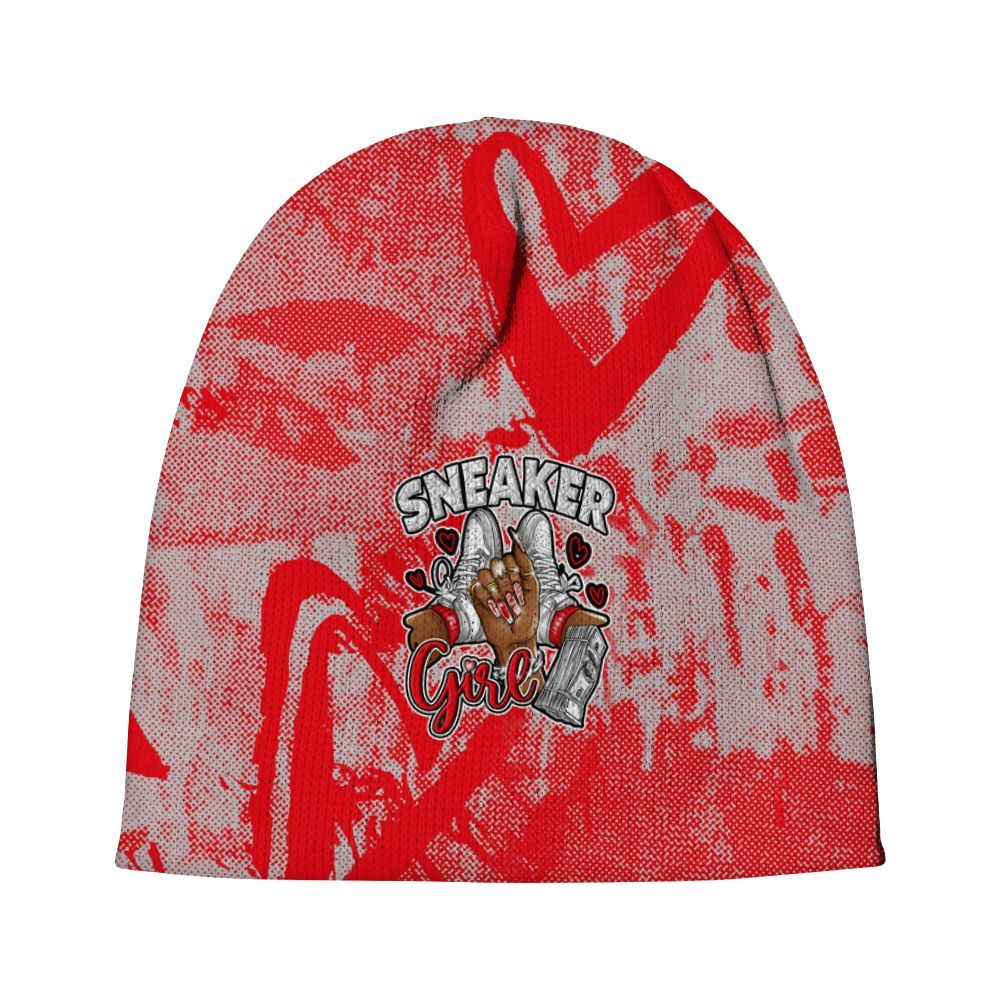 Beanie Hat To Match Air Max 1 Low Poly - Sneakerz Girlz Heart Grunge Graphic