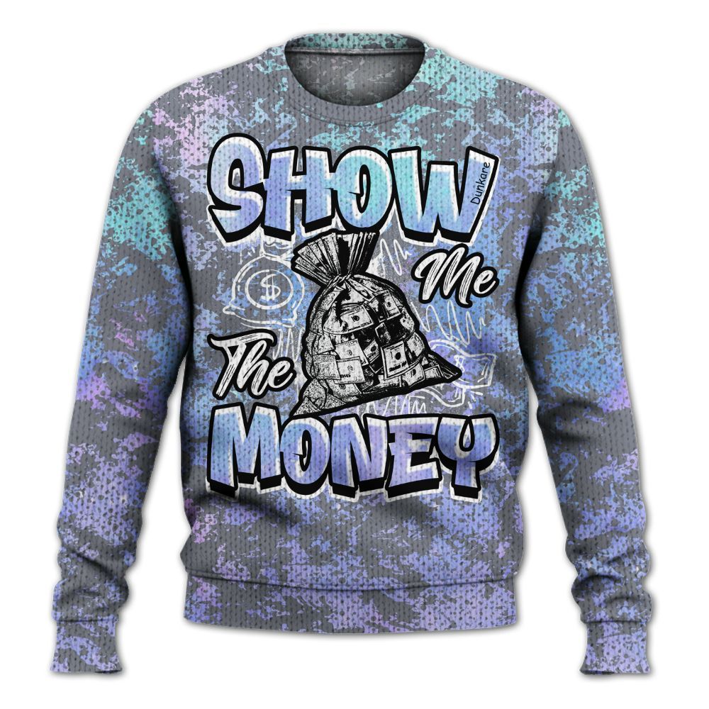 Knitted Sweater To Match Zen Master 4s - Show Me The Money Retro