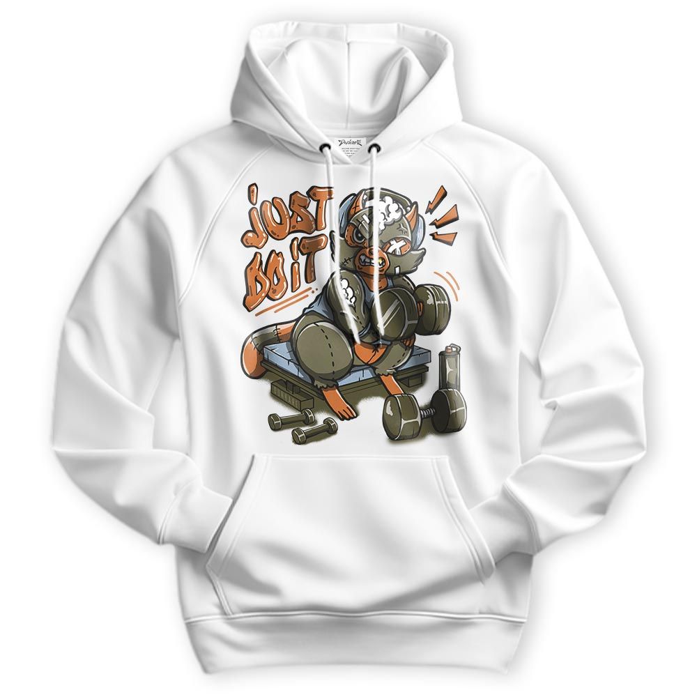 Sweatshirt To Match Olive 5s Hoodie - Working Out Raccoon Hoodie Unisex