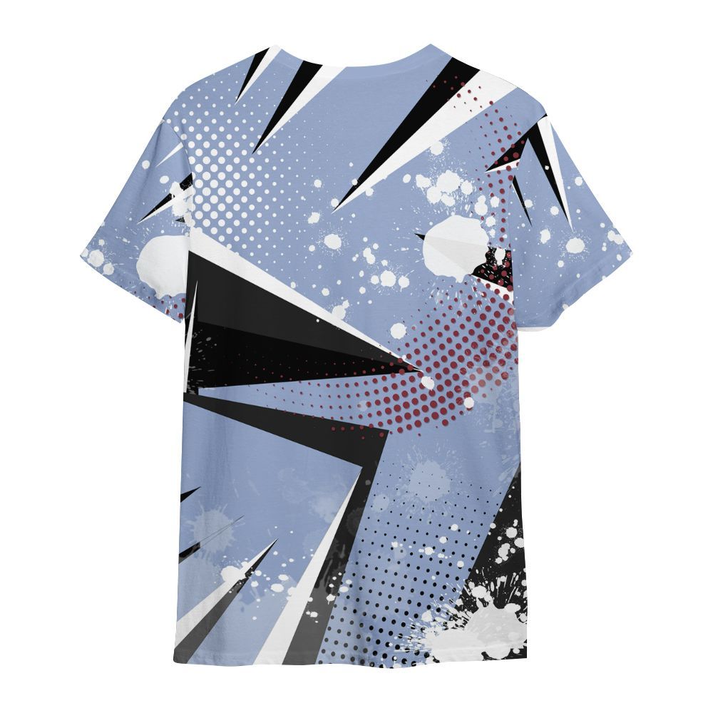 Shirt To Match Black Metallic 5s - Poly Trust No One Dripping All Over Print