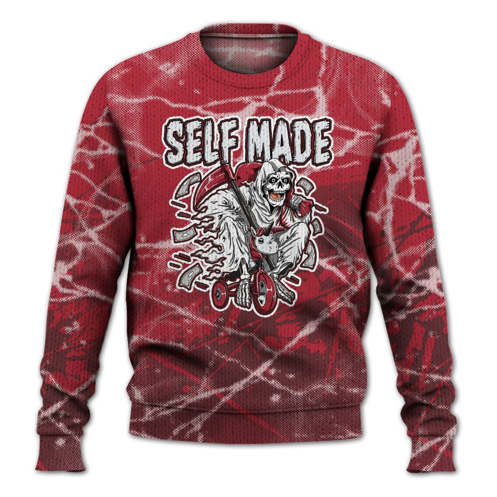 Knitted Sweater To Match Black Toe 14s - Self Make Skeleton Profound