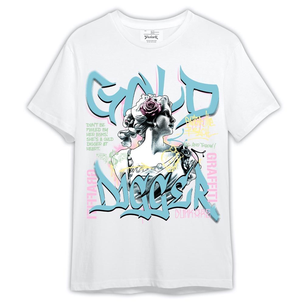 Shirt To Match SB Dunk Low Visty - Graphic Gold Digger Shirt Outfit
