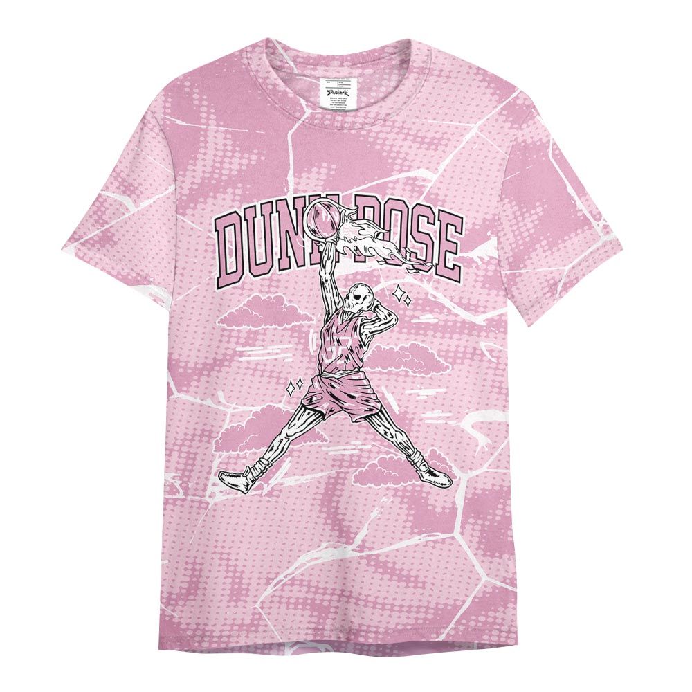 Shirt To Match Orchid 4s - Pose Skeleton Crack Shirt Unisex