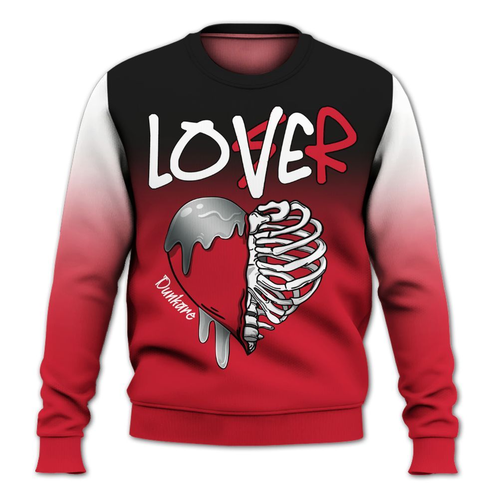 Sweatshirt To Match Flight Club 4s - Loser Lover Dripping All Over Print
