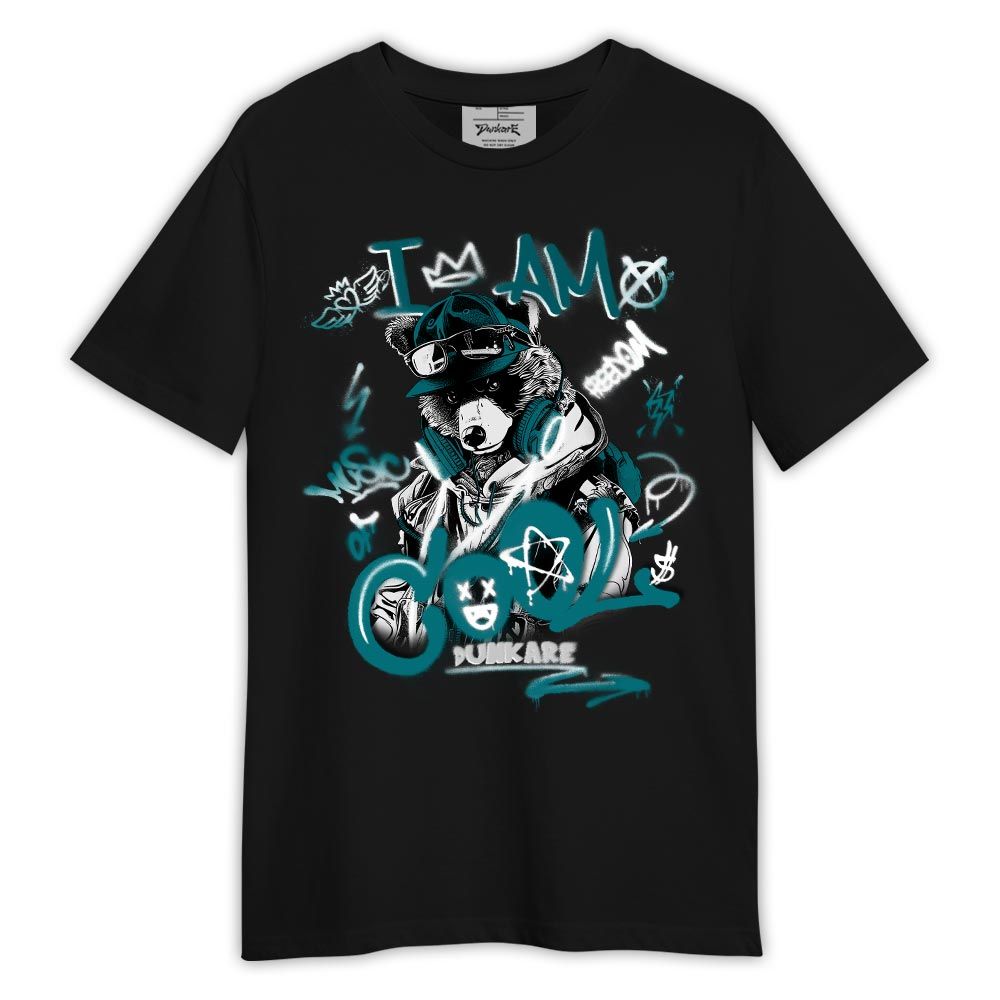 Shirt To Match Oxidized Green 4s - I Am Cool Bear Shirt Outfit Oxidized Green 4s 1305 HDT
