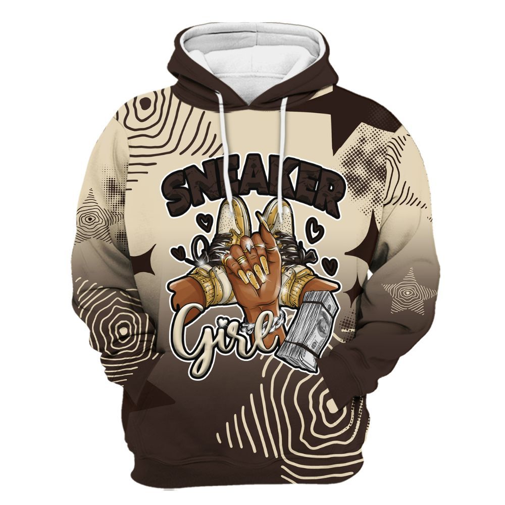 Hoodie To Match 2025 Retro Earth 5s - Sneakerz Girlz Unique Starz All Over Print