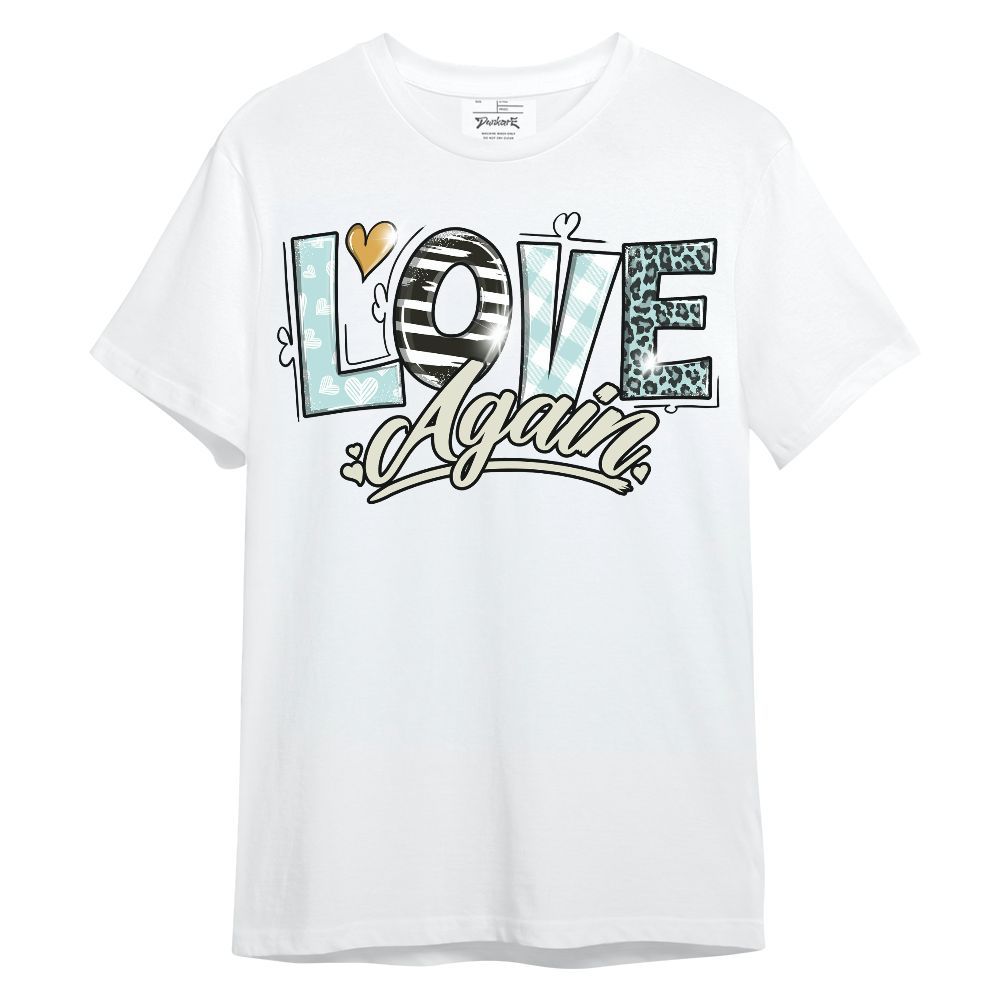 Shirt To Match Pure Platinum 4s - Love Again Graphic Unisex Shirt