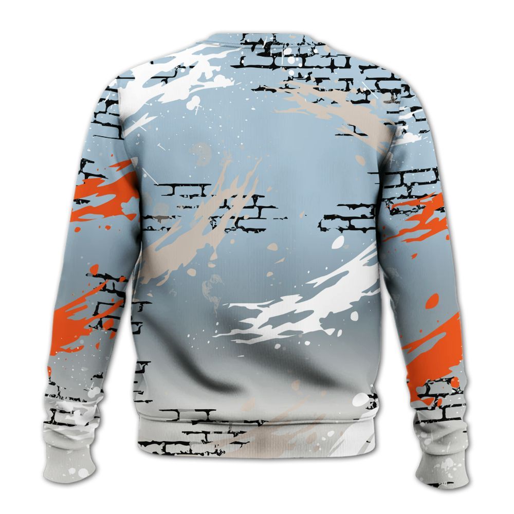 Sweatshirt To Match High OG Alaska 1s - Values Of Loyalty Drip All Over Print