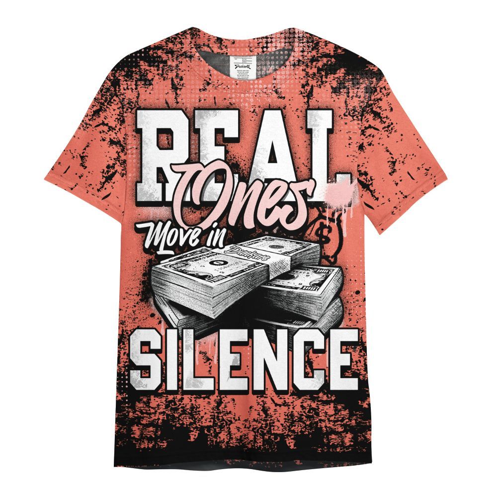 Shirt To Match Low OG PSG 1s - Move In Silence Money Street Retro All Over Print