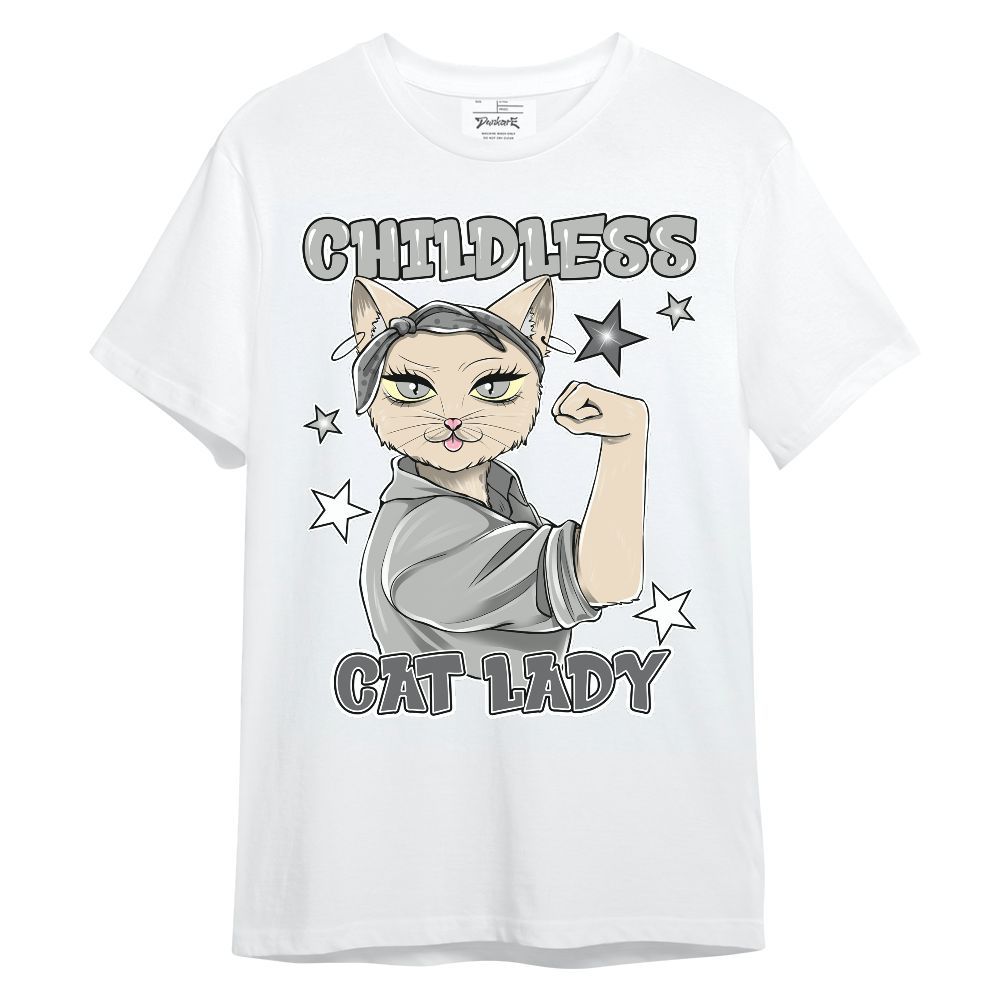 Shirt To Match Paris Olympics 4s - Childless Kat Lady Unisex Shirt